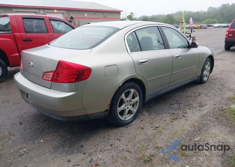 2004 Infiniti G35X z USA, uszkodzony, nr VIN JNKCV51FX4M718425